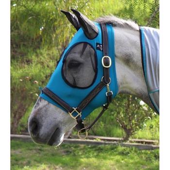 Comfort Fit Fly Mask - Pacific Blue